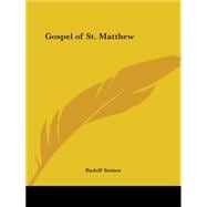 Gospel of St. Matthew 1946