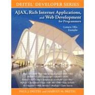 AJAX, Rich Internet Applications, and Web Development for Programmers