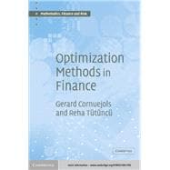 Optimization Methods in Finance