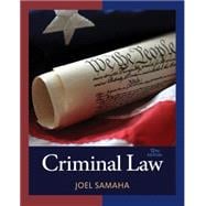 Criminal Law,9781305577381