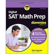 Digital SAT Math Prep For Dummies Book + 4 Practice Tests Online, Updated for the NEW Digital Format