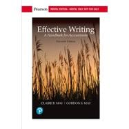 Effective Writing: A Handbook for Accountants [Rental Edition]