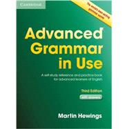 Advanced Grammar in Use Book with Answers