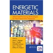 Energetic Materials: Advanced Processing Technologies for Next-Generation Materials