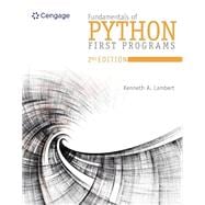 Bundle: Fundamentals of Python: First Programs, 2nd + MindTap Computer Science, 1 term (6 months) Printed Access Card