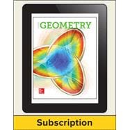 Glencoe Geometry 2018, eStudent Edition + ISG Bundle (1-1), 1-year subscription