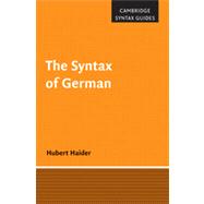 The Syntax of German