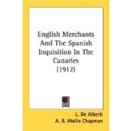 English Merchants And The Spanish Inquisition In The Canaries