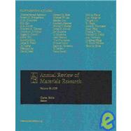 Annual Review of Materials Research 2009