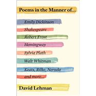 Poems in the Manner Of