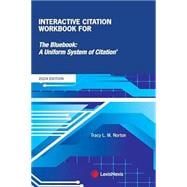 Interactive Citation Workbook for The Bluebook: A Uniform System of Citation, 2024 edition