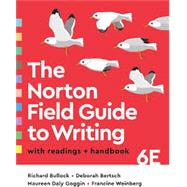 The Norton Field Guide to Writing book cover, ISBN 9781324087397