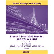 Advanced Engineering Mathematics, Student Solutions Manual, 10th Edition