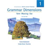 Grammar Dimensions 1 Form, Meaning, Use