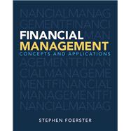 Financial Management Concepts and Applications, Student Value Edition