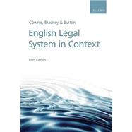 English Legal System in Context