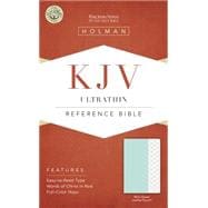 KJV Ultrathin Reference Bible, Mint Green LeatherTouch