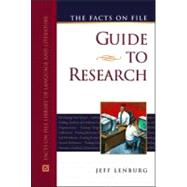 The Facts On File Guide To Research