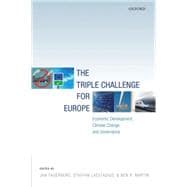 The Triple Challenge for Europe Economic Development, Climate Change, and Governance