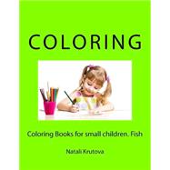Coloring Books for Small Children Fish