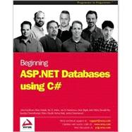 Beginning Asp.Net Databases Using C#