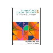 Elementary Linear Algebra: Applications Version, 7th Edition