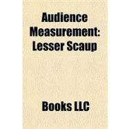 Audience Measurement : Lesser Scaup