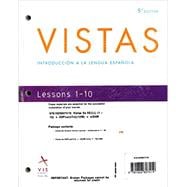 Vistas Looseleaf Textbook Lessons 1 - 10 + SSPlus (vTxt) (12M) +WebSAM