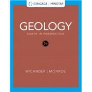 MindTap for Wicander/Monroe's Geology: Earth in Perspective, 1 term Printed Access Card