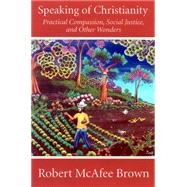 Speaking of Christianity