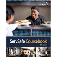 ServSafe Coursebook, 8th Edition 180 day eBook voucher + Online Exam Voucher (10-300-13-78-10-08) Printed Vouchers on Cardstock