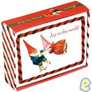 Gnomes Joy to the World : Holiday Note Cards