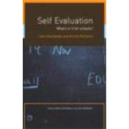 Self-Evaluation: What's In It For Schools?