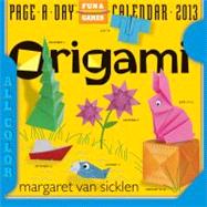 Origami 2013 Calendar