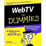 Webtv for Dummies,9780764507427
