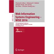 Web Information Systems Engineering – Wise 2016