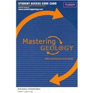 MasteringGeology -- Standalone Access Card -- for Earth Science