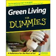 Green Living For Dummies<sup>?</sup>