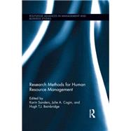 Research Methods for Human Resource Management