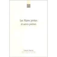 Les Mains Jointes Et Autres Poemes 1905-1923