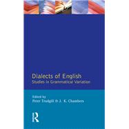 Dialects of English: Studies in Grammatical Variation