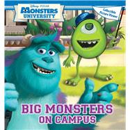 Disney Pixar Monsters University Big Monsters On Campus Book with Picture Viewer