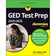 GED Test Prep 2025/2026 For Dummies