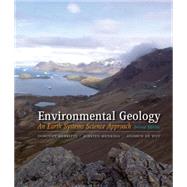 Environmental Geology An Earth Systems Approach