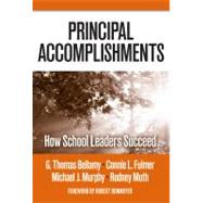 Principal Accomplishments