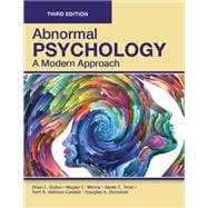 Abnormal Psychology: A Modern Approach