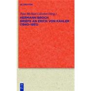 Briefe an Erich Von Kahler (1940-1951)
