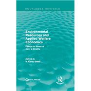 Environmental Resources and Applied Welfare Economics