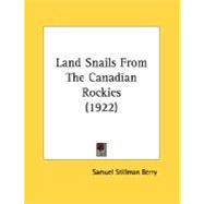 Land Snails From The Canadian Rockies