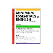 Minimum Essentials of English